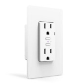 iDevices Smart WiFi Wall Outlet, No Hub Required