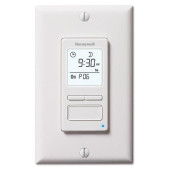 Honeywell 7-Day Solar Programmable Timer Switch - White