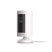 Ring Indoor Cam, Compact Plug-In HD Security Camera with Two-Way Talk - White