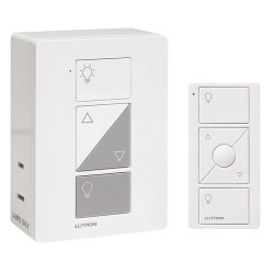 Lutron Caseta Wireless Dimmer with Pico Remote, White