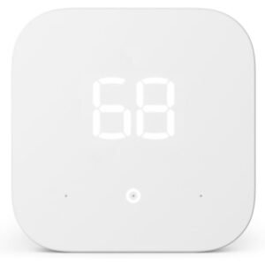 Amazon Smart Thermostat – Save money and energy - Works with Alexa and Ring - 1st Gen S6ED3R - US Version