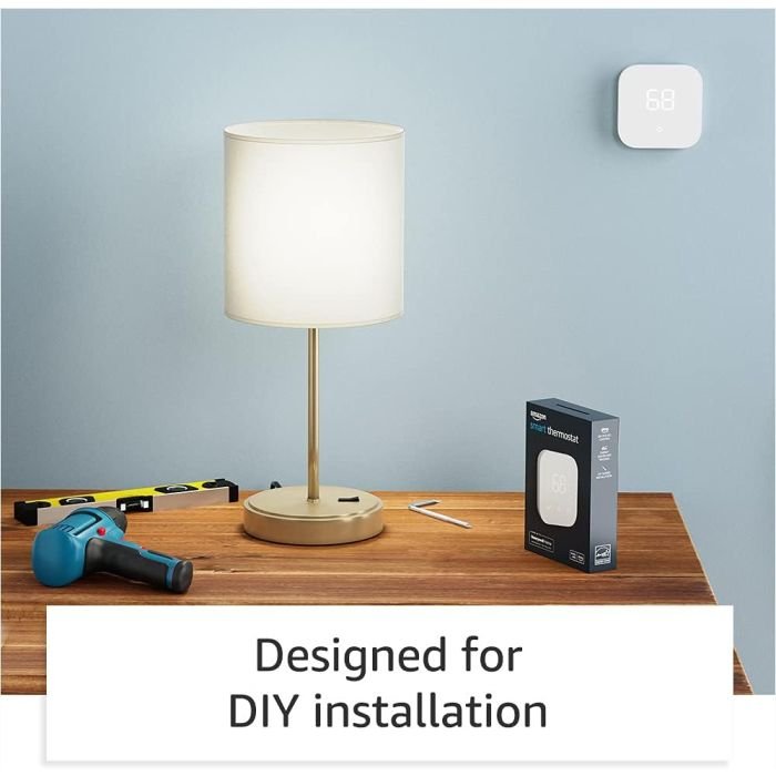 Amazon Smart Thermostat – Save money and energy - Works with Alexa and Ring - 1st Gen S6ED3R - US Version - Image 2
