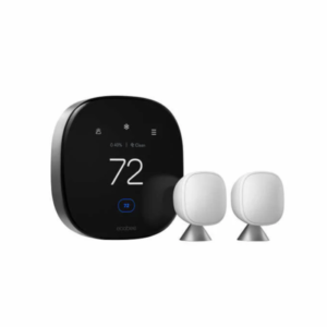 Ecobee Smart Thermostat Premium Plus Pack – EB-STATE6VP-01 - Black (Includes 2x SmartSensors)